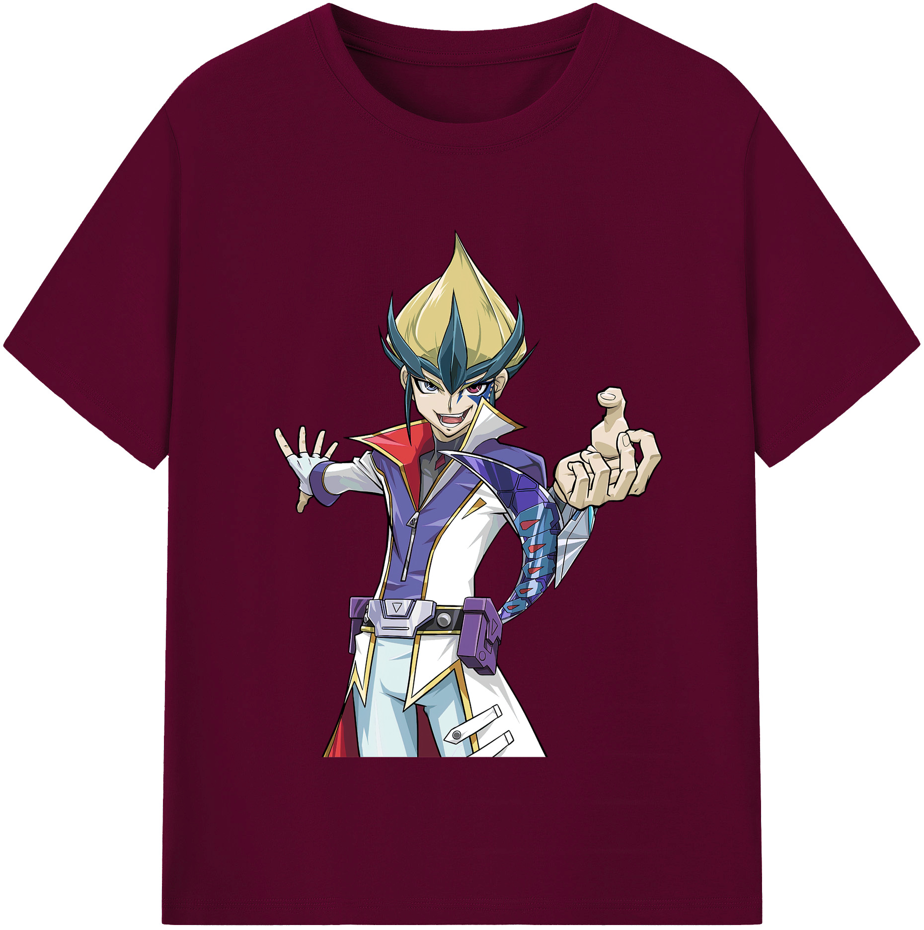 （画像用） 遊☆戯☆王 Yu-Gi-Oh! レディースカジュアルプリントTシャツ（綿100％）